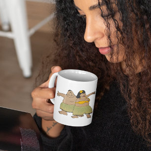 Hula-Tänzer Kaffeetasse