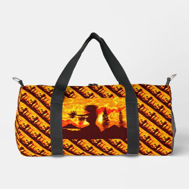 Hula-Tänzerin  Duffle Bag (Vorderseite)