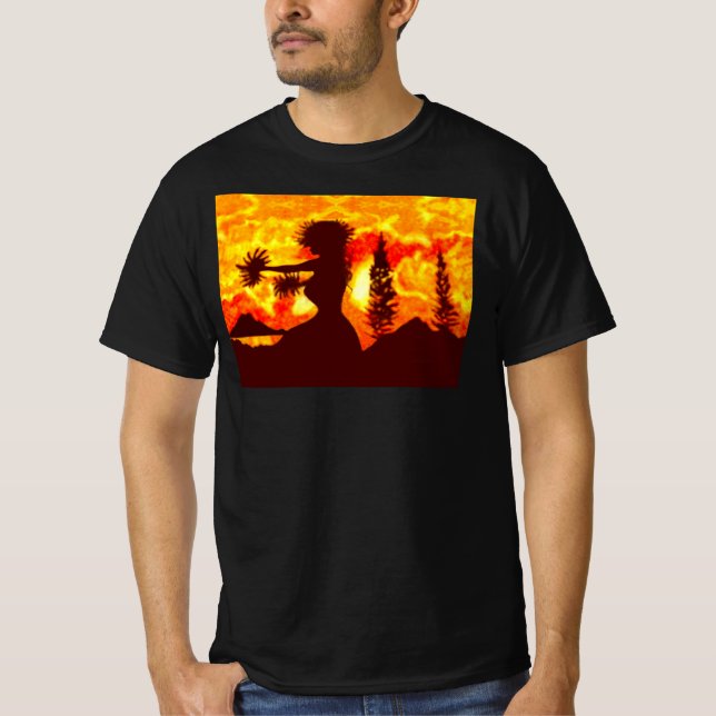 Hula-Tänzerin  T-Shirt (Vorderseite)