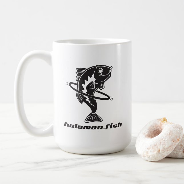 HulaMan 15oz-Tasse Kaffeetasse (Mit Donut)
