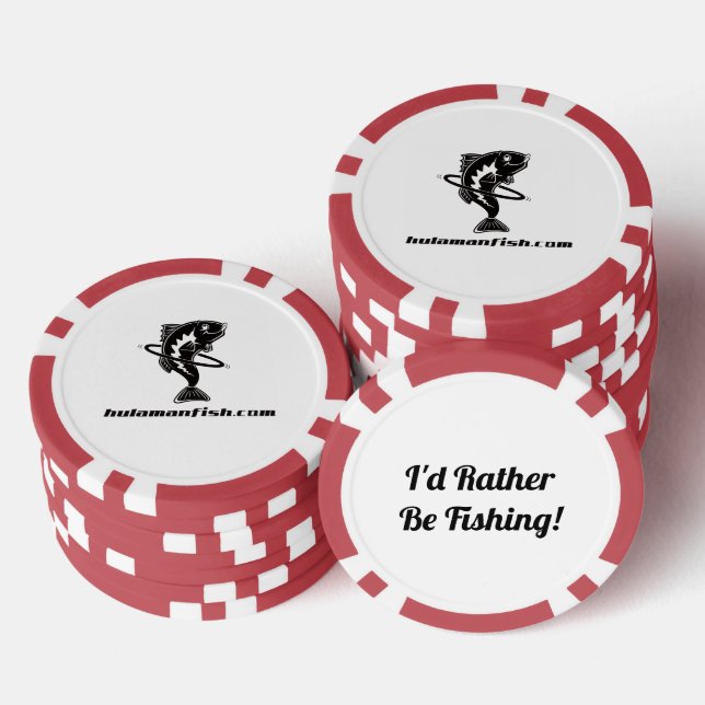 HulaMan Poker Chip (Stapel)