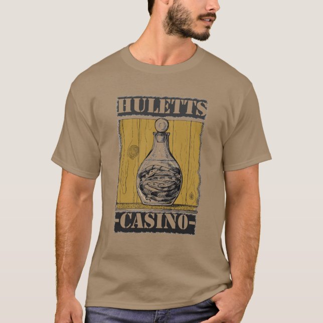 Huletts Kasino - trinken Sie NICHT den T-Shirt (Vorderseite)