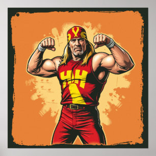 Hulk Hogan – Echte amerikanische Legende Poster