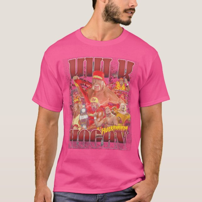 Hulk Hogan Hulkamania T-Shirt (Vorderseite)