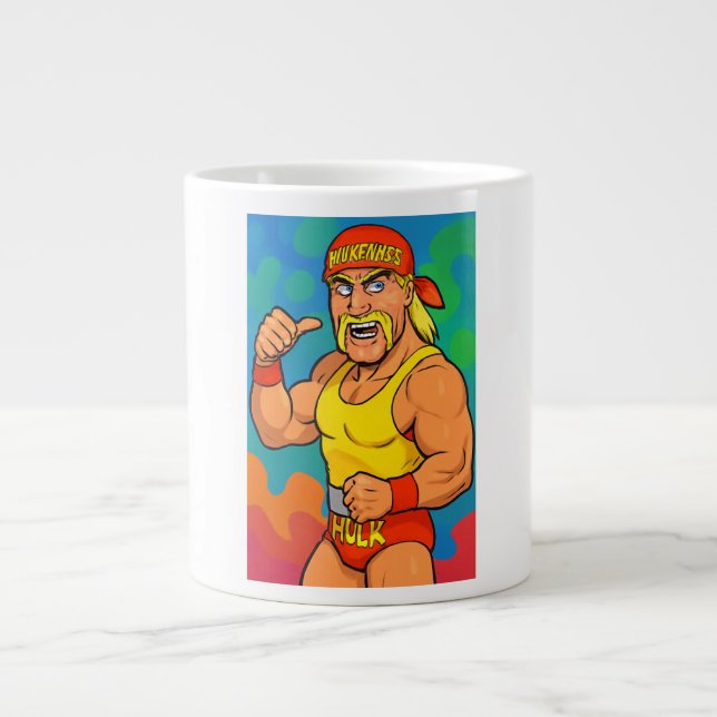 Hulk Hogan Tribut Jumbo-Tasse (Vorderseite)