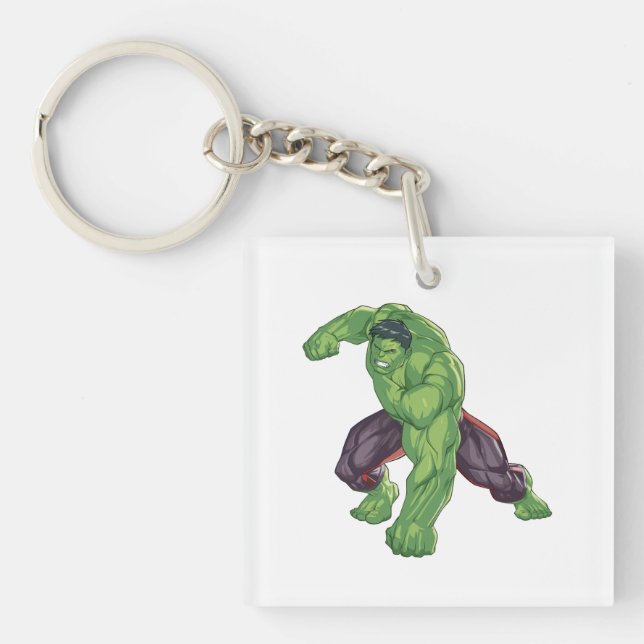 Hulk Smash Keychain Schlüsselanhänger (Vorderseite)