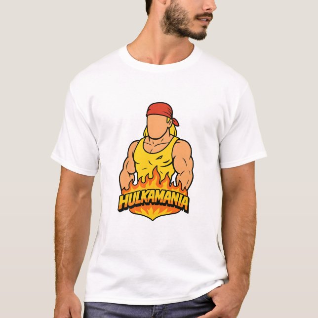 "Hulkamania entfesselt!" T-Shirt (Vorderseite)
