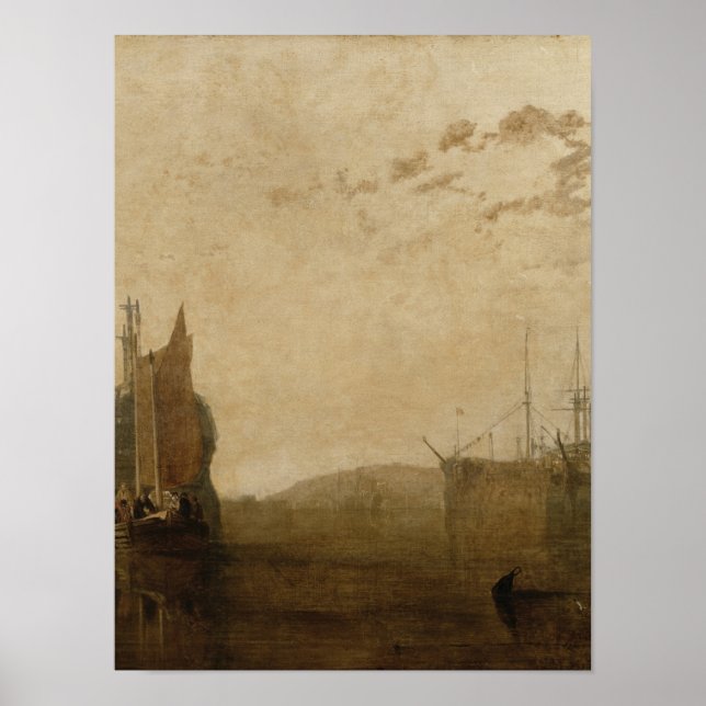 Hulks am Tamar, c.1812 Poster (Vorne)