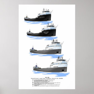 Hull 424 Frachtgeschichte Poster