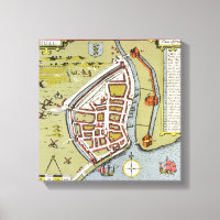 Hull, Detail aus Karte von Nord- und Ostridings