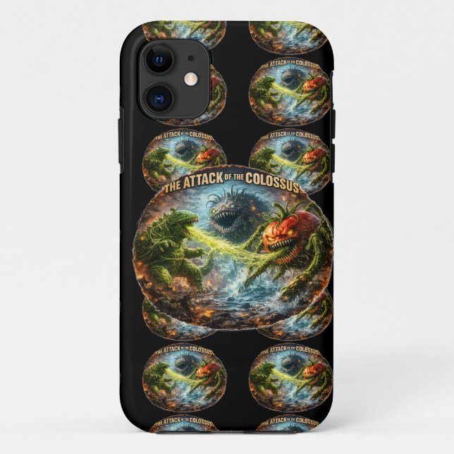Hülle für iPhone 11 des Colossus-Packs, robust, ko (Rückseite)