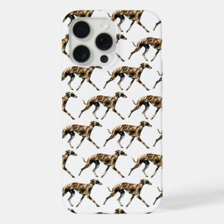 Hülle mit Galgos-Muster (adaptierbares Modell) iPhone 15 Pro Max Hülle