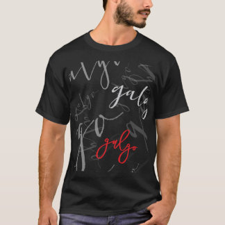 Hülle mit Galgos-Muster (anpassbares Modell) T-Shirt