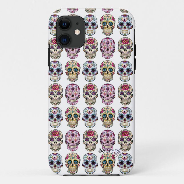 Hülle von zell Iphone 5 Skull by Sabrage (Rückseite)