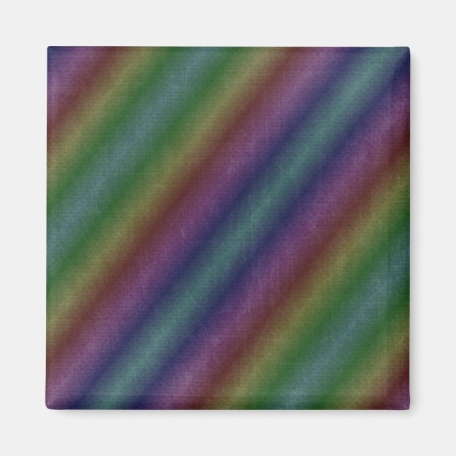 Hüllen mit dunklen Farbtönen aus Kissen in Streife Magnet (Vorne)