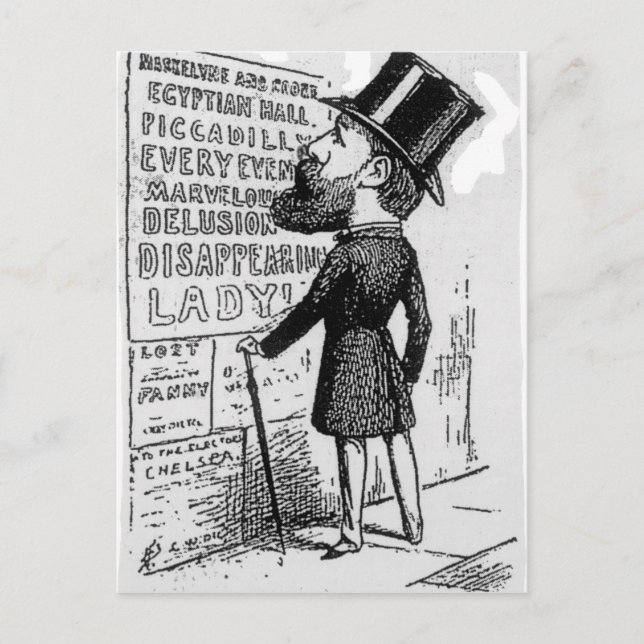 Hullo! Maskelyne und Cook Postkarte (Vorderseite)