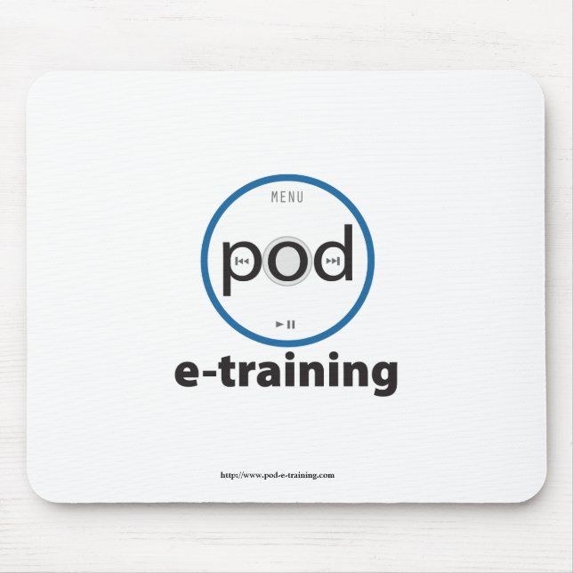 Hülse-etraining Logo-eingebrannte Mausunterlage Mousepad (Vorne)