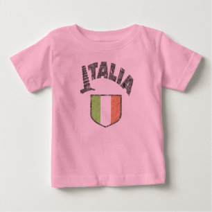 Hülsen-Kleinkind-Shirt Italiens langes Baby T-shirt