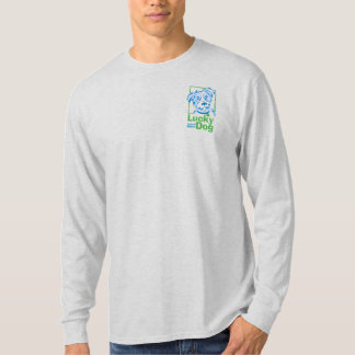Hülsen-T - Shirt der Männer langer glücklicher