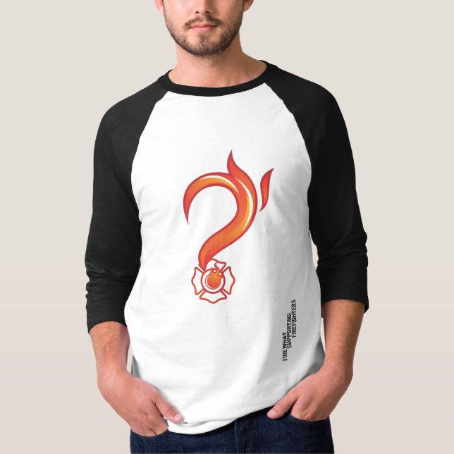 Hülsenbaseball FireWhat T - Shirt des Klassikers (Vorderseite)