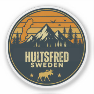 Hultsfred, Schweden Sverige Aufkleber
