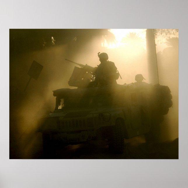 Hum-Vee Patrol Poster (Vorne)