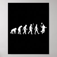 Human Evolution , Badminton Player Version