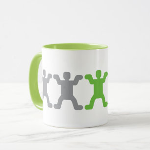 Human Figure Pictogramm - Standout Tasse