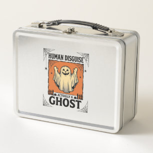 Human-Kostüm-Geist Vintage-Halloween-Humor_1 Metall Brotdose