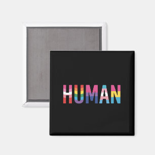 HUMAN LGBT-Flagge Gay-Pride-Monat Transgender Magnet