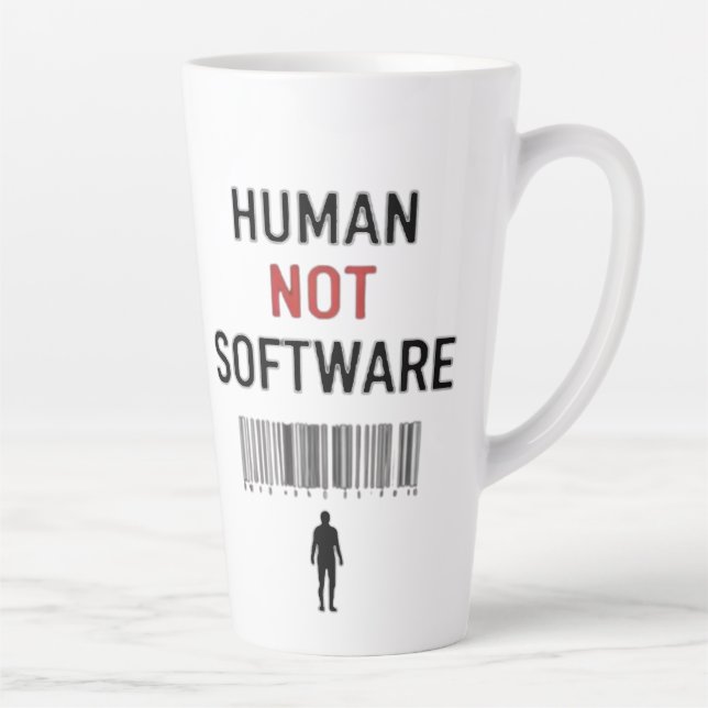 Human not software milchtasse (Rechts)