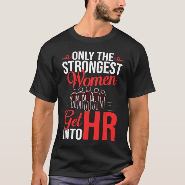 Human Resource Management HR Manager Business T-Shirt (Vorderseite)