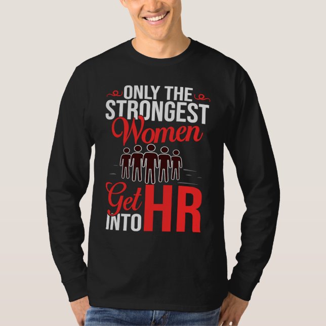 Human Resource Management HR Manager Business T-Shirt (Vorderseite)