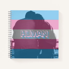 Human Trans Pride Notebook Notizbuch