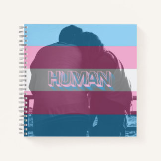 Human Trans Pride Notebook Notizbuch