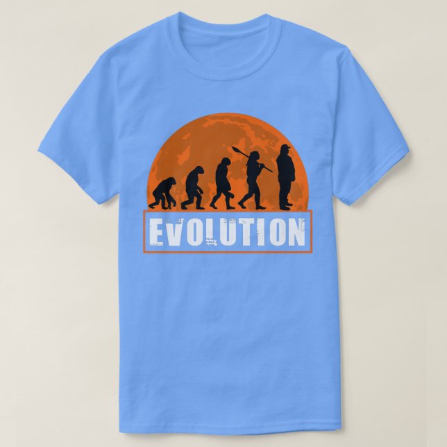 Human Truck Driver Evolution Funny Truck Driver  T-Shirt (Design vorne)