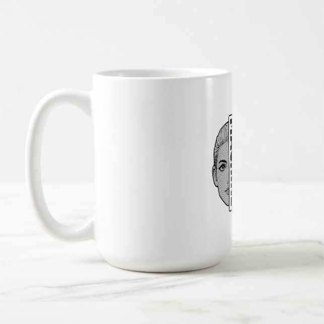 HUMAN x MACHINE Kaffeetasse (Links)