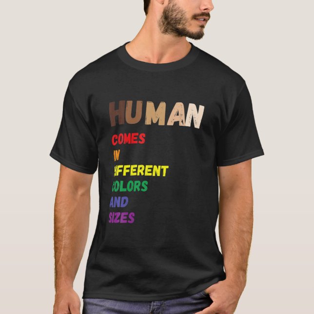 Humane Einfärbungen können LGBT-Gleichwertigkeit s T-Shirt (Vorderseite)