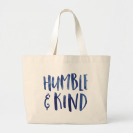 Humane und Kind geometrische Typografie - GLS Jumbo Stoffbeutel