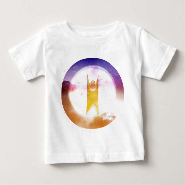 Humanismus-Symbol Baby T-shirt (Vorderseite)