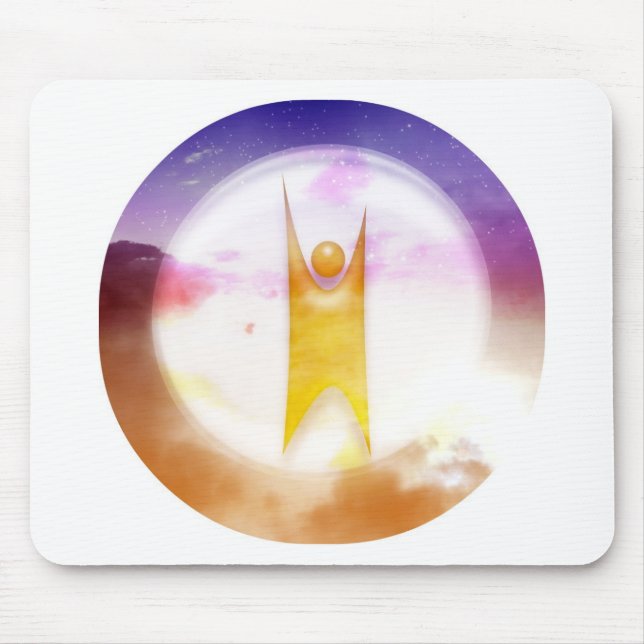 Humanismus-Symbol Mousepad (Vorne)