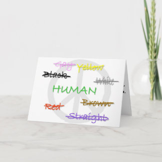 Humanity Card Feiertagskarte