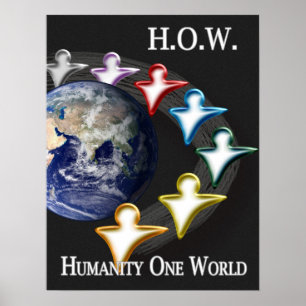 Humanity One World Poster