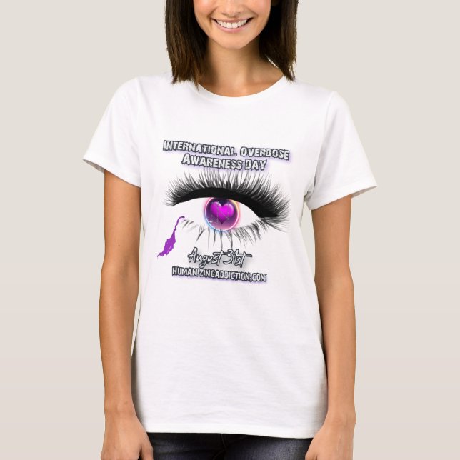 Humanizingaddiction.com T - Shirt (Vorderseite)