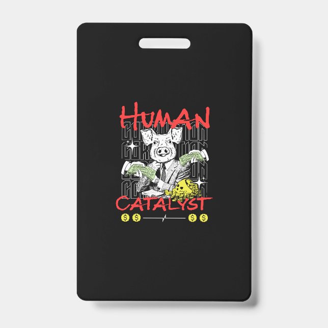 Humankatalyst Ausweis (Vorderseite)