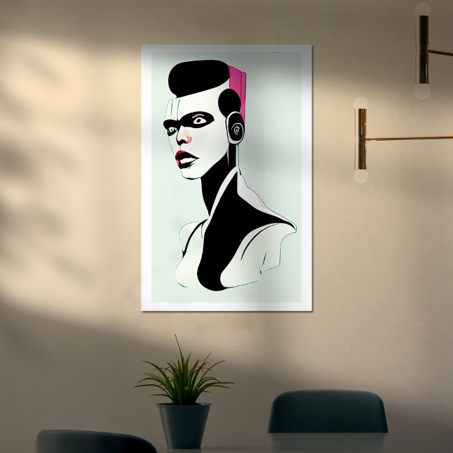 Humanoide - Modell 05 Poster (Von Creator hochgeladen)