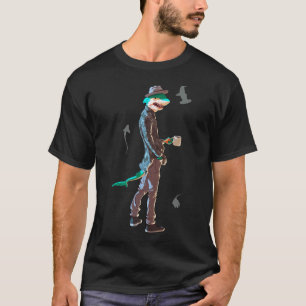 Humanoider Hai-Kaffeemann T-Shirt