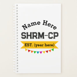 Humanressourcen SHRM-CP Personalisiertes Geschenk Planer