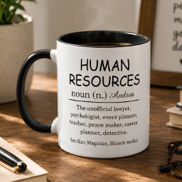Humanressourcen Tasse