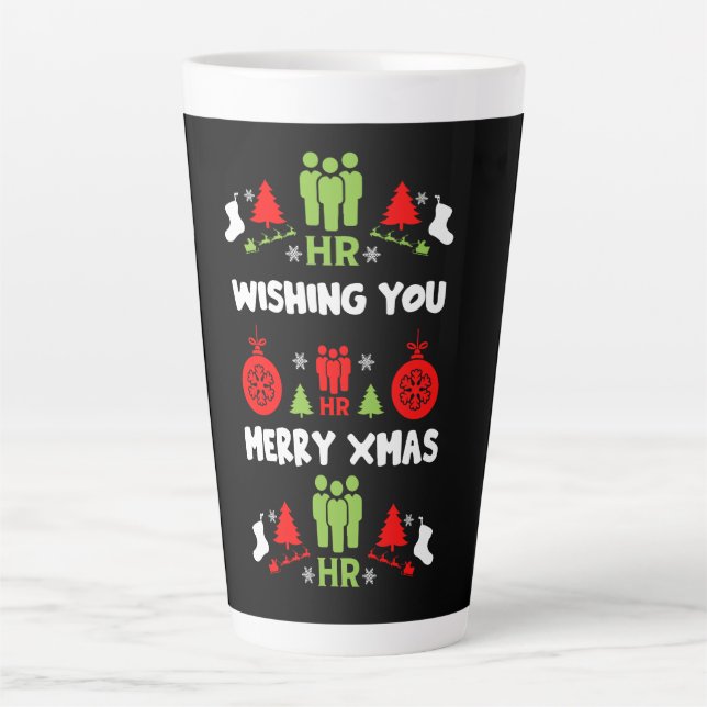 Humanressourcen Ugys Weihnachtsgeschenke Milchtasse (Vorderseite)